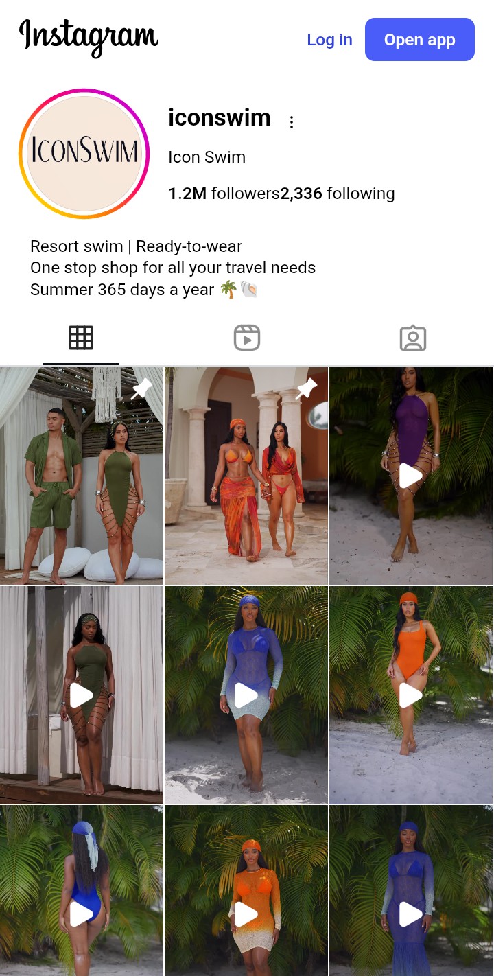 Icon Swim- Trendsetting Swimwear Men & Women's