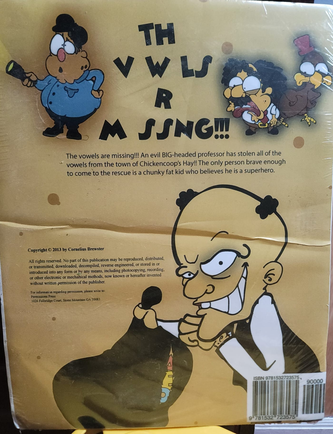 Kids Book, The Adventures of Captain Choco Chip and the Attack of Evil Professor Lit