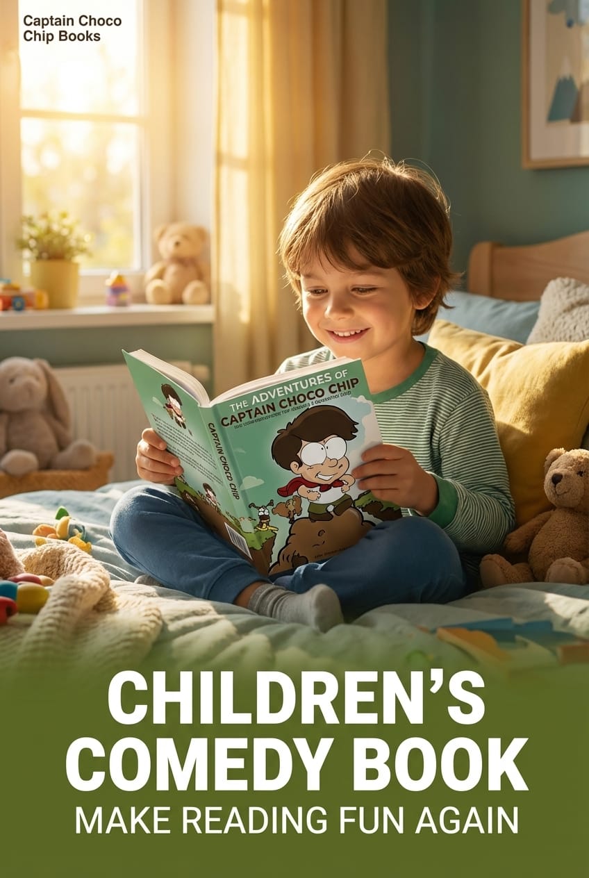 Kids Book, The Adventures of Captain Choco Chip and the Attack of Evil Professor Lit