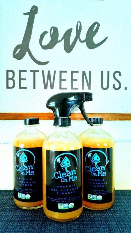 $1-$20 "Clean On Me" Organic All-Purpose cleaners by Kingtre