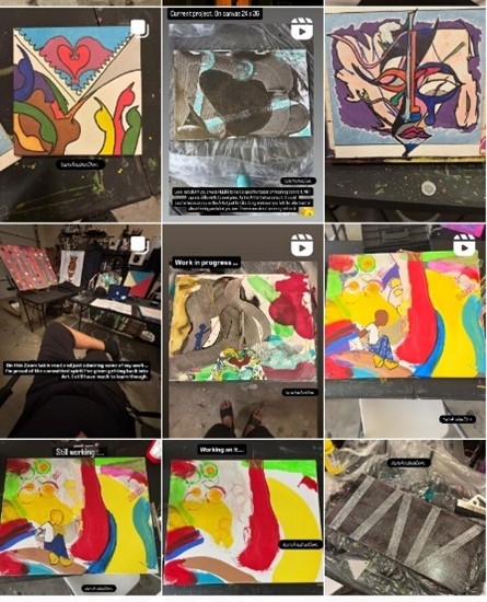 Artist Murals & Paintings by Ray